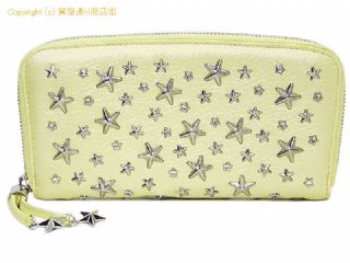 ジミーチュウ JIMMY CHOO ジミーチュウ スタースタッズ ラウンドファスナー長財布 FILIPA ライトイエロー 【 SA532469 】の基本紹介画像