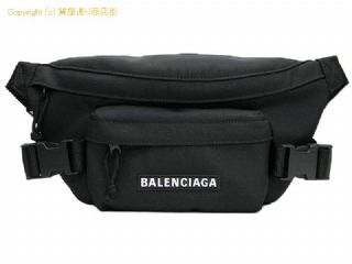バレンシアガ バレンシアガ BALENCIAGA SKIWEAR ウエストバッグ/ウエストポーチ/ボディバッグ 770881 ブラック ボア/フリース 【 SA532473039 】の基本紹介画像