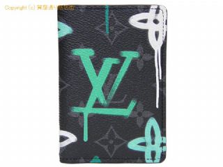 ルイ ヴィトン ルイ・ヴィトン LOUIS VUITTON モノグラムエクリプス グラフィティ カードケース オーガナイザードゥポッシュ M81798 【 SA532480 】の基本紹介画像