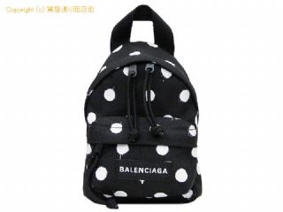 バレンシアガ バレンシアガ BALENCIAGA キャンバス スプレードット ショルダーバッグ/ボディバッグ 656060 ブラック/ホワイト 【 SA532522 】の基本紹介画像