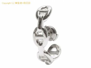 エルメス エルメス HERMES シルバー925 シェーヌダンクル アンシェネ ピアス 片耳 【 SA532510 】の基本紹介画像