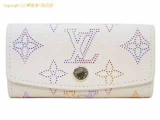 ルイ ヴィトン マヒナ ルイ・ヴィトン LOUIS VUITTON マヒナ 4本用キーケース ミュルティクレ4 M25629 ドリームベージュ 【 SA532528 】の基本紹介画像