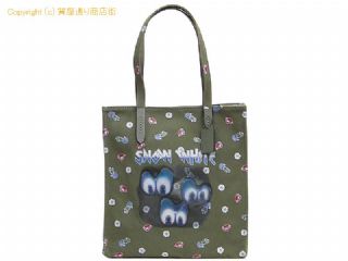 コーチ コーチ COACH キャンバス ディズニーコラボ スノーホワイト 白雪姫 トートバッグ 32719 カーキ 【 SA532534 】の基本紹介画像
