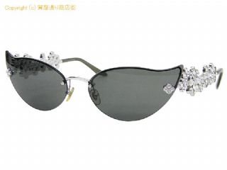 ルイ ヴィトン ルイ・ヴィトン LOUIS VUITTON サングラス キャッツアイ 75BR6 スワロフスキー 1000本限定 【 SA532538 】の基本紹介画像