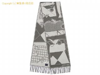 エルメス エルメス HERMES カシミヤ マフラー カマイユ グレージュ系/ブラウン系 【 SA532542 】の基本紹介画像