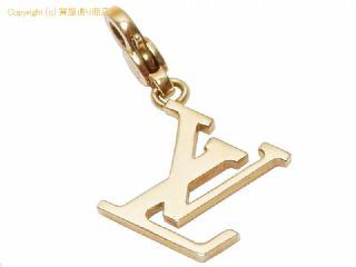ルイ・ヴィトン ルイ・ヴィトン LOUIS VUITTON 750YG LVモチーフ チャーム/ペンダントトップ チャーム・ドゥ・モノグラム Q93057 【 SA72658 】の基本紹介画像