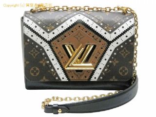 ルイ ヴィトン モノグラム ルイ・ヴィトン LOUIS VUITTON モノグラム/モノグラムリバース ショルダーバッグ ツイストMM M44214 【 SA5h137 】の基本紹介画像