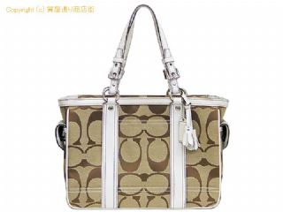 コーチ コーチ COACH キャンバス/レザー トートバッグ 6234 ブラウン/ホワイト 【 SA532559 】の基本紹介画像