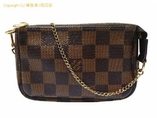 ルイ ヴィトン ダミエ ルイ・ヴィトン LOUIS VUITTON ダミエ ミニ・ポシェットアクセソワール アクセサリーポーチ N58009 【 SA532571 】の基本紹介画像