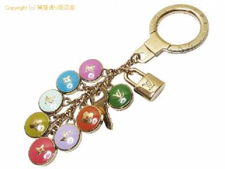 ルイ ヴィトン ルイ・ヴィトン LOUIS VUITTON キーリング/キーホルダー/バッグチャーム ポルトクレ・パスティーユ M65381 マルチカラー 【 SA532597 】の基本紹介画像