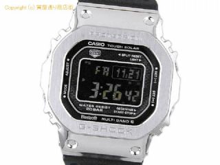 カシオ G-SHOCK カシオ CASIO メンズ腕時計 G-SHOCK ジーショック フルメタル GMW-B5000-1JF タフソーラー 電波時計 モバイルリンク シルバー 【 SA66509 】の基本紹介画像