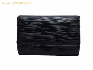 ルイ ヴィトン エピ ルイ・ヴィトン LOUIS VUITTON エピ 6本用 キーケース ミュルティクレ6 M63812 ブラック 【 SA532642 】の基本紹介画像