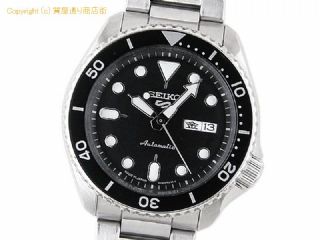 セイコー セイコー5 セイコー SEIKO メンズ腕時計 セイコー5 スポーツ SKX series SBSA005 ブラックダイヤル デイデイト 自動巻 【 SA66520 】の基本紹介画像