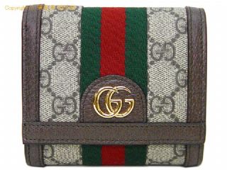 グッチ グッチ GUCCI オフディア GGスプリーム 2つ折財布 735579 【 SA532648 】の基本紹介画像