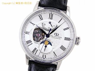 オリエントスター メカニカル ムーンフェイズ オリエントスター ORIENT STAR メンズ腕時計 F7 メカニカル ムーンフェイズ RK-AY0101S 自動巻 パワーリザーブ 月齢 【 SA66528 】の基本紹介画像