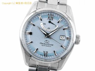 オリエントスター コンテンポラリーコレクション オリエントスター ORIENT STAR メンズ腕時計 コンテンポラリーデイト RK-AU0109L アイスブルー 自動巻 パワーリザーブ 【 SA66552 】の基本紹介画像