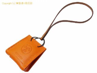 エルメス エルメス HERMES バッグチャーム サックオランジュ アニューミロ オレンジ 【 SA532683 】の基本紹介画像