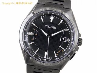 シチズン アテッサ シチズン CITIZEN メンズ腕時計 アテッサ ACT Line アクトライン ブラックチタンシリーズ CB0215-51E エコドライブ 電波時計 チタニウム 【 SA66562 】の基本紹介画像