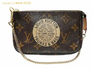 ルイ ヴィトン モノグラム ルイ・ヴィトン LOUIS VUITTON モノグラム ミニポシェットアクセソワール/アクセサリーポーチ T&B M60153 【 SA532710 】の基本紹介画像