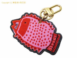 ルイ ヴィトン ルイ・ヴィトン LOUIS VUITTON LVxYK キーホルダー フェイスフィッシュ ヤヨイクサマ キーリング/バッグチャーム M01133 【 SA532712 】の基本紹介画像