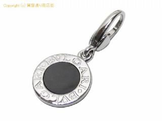 ブルガリ ブルガリ BVLGARI 750WG ブルガリブルガリ オニキス チャーム/ペンダント 【 SA72686 】の基本紹介画像