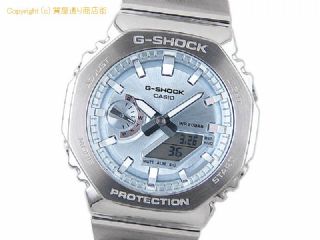 カシオ G-SHOCK カシオ CASIO メンズ腕時計 ジーショック G-SHOCK GM-2110D-2AER デジアナ クオーツ ブルー 【 SA66569 】の基本紹介画像