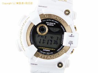 カシオ G-SHOCK カシオ CASIO メンズ腕時計 G-SHOCK ジーショック フロッグマン アイサーチ・ジャパン コラボレーションモデル 2024 GW-8201K-7JR イルクジ タフソーラー ホワイト 【 SA66571 】の基本紹介画像