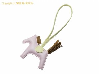 エルメス エルメス HERMES バッグチャーム ロデオPM ローズダーリン/ジョーヌミルトン/クラフト K刻印 【 SA532751 】の基本紹介画像
