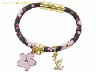 ルイ ヴィトン ルイ・ヴィトン LOUIS VUITTON LVxTM チェリーブロッサム ブレスレット M8978F 村上隆 【 SA532739 】の基本紹介画像