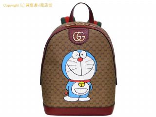 グッチ グッチ GUCCI ミニGGスプリーム ドラえもんコラボ バックパック/リュックサック 647816 【 SA532765 】の基本紹介画像
