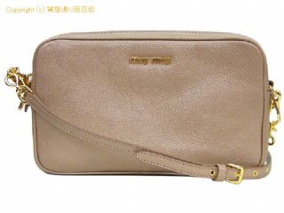 ミュウミュウ MIUMIU ミュウミュウ ショルダーバッグ RT0539 CAMMEO ベージュ 【 SA532766 】の基本紹介画像