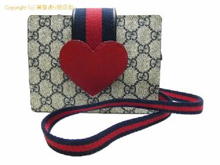 グッチ グッチ GUCCI チルドレン GGスプリーム ハート ショルダーバッグ 793830 【 SA532779 】の基本紹介画像
