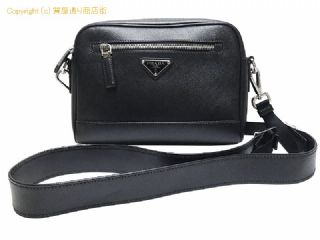 プラダ プラダ PRADA サフィアーノトラベルレザー 2WAY ショルダーバッグ/セカンドバッグ 2VH063 NERO 【 SA532782 】の基本紹介画像