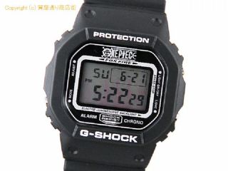カシオ G-SHOCK カシオ CASIO メンズ腕時計 ジーショック G-SHOCK ワンピース 麦わらの一味モデル DW-5600VT クオーツ アニメ 漫画 【 SA66603 】の基本紹介画像