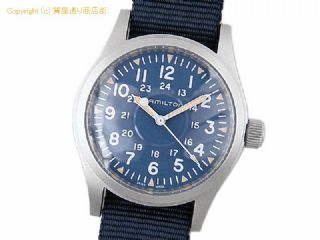 ハミルトン カーキ ハミルトン HAMILTON メンズ腕時計 カーキ フィールド H69439940 手巻 NATOベルト 【 SA66604 】の基本紹介画像