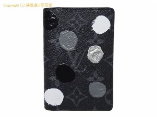 ルイ ヴィトン ルイ・ヴィトン LOUIS VUITTON LVxYK モノグラムエクリプス ペインテッドドット カードケース オーガナイザードゥポッシュ M81928 草間彌生/ヤヨイクサマ 【 SA532836 】の基本紹介画像
