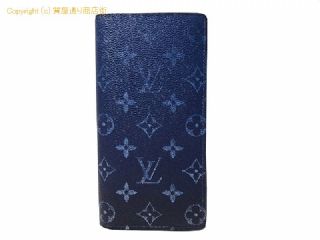 ルイ ヴィトン タイガラマ ルイ・ヴィトン LOUIS VUITTON モノグラムグラディエント 長財布 ポルトフォイユ・ブラザNM M11546 ネイビー 【 SA532837 】の基本紹介画像