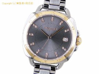 コーチ テイタム コーチ COACH レディース腕時計 テイタム TATUM 14504159 クオーツ グレーダイヤル 【 SA66611 】の基本紹介画像