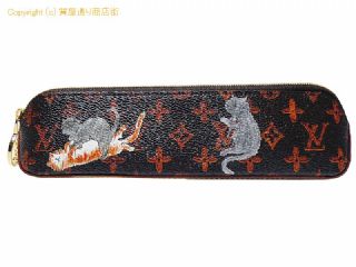 ルイ ヴィトン ルイ・ヴィトン LOUIS VUITTON キャットグラム ペンケース トゥルース・エリザベット GI0357 【 SA532865 】の基本紹介画像