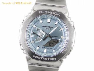 カシオ G-SHOCK カシオ CASIO メンズ腕時計 ジーショック G-SHOCK GM-2110D-2AJF デジアナ クオーツ ブルー 【 SA66613 】の基本紹介画像