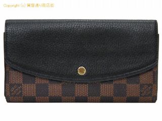 ルイ ヴィトン ダミエ ルイ・ヴィトン LOUIS VUITTON ダミエ/トリヨンレザー 長財布 ポルトフォイユ・ノルマンディ N61261 【 SA532863 】の基本紹介画像