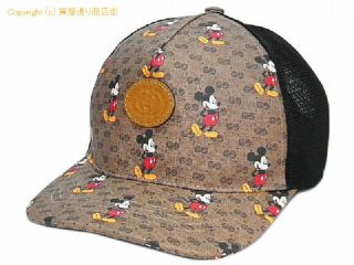 グッチ グッチ GUCCI ディズニーコラボ ミニGGスプリーム ベースボールキャップ 帽子 602979 ミッキーマウス 【 SA532868 】の基本紹介画像