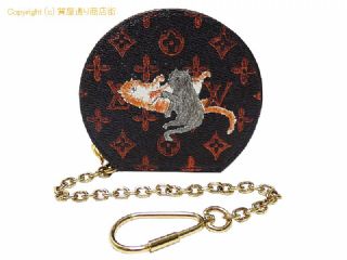 ルイ ヴィトン ルイ・ヴィトン LOUIS VUITTON キャットグラム チェーン付コインケース マイクロ・ポワットシャポー M63886 【 SA532864 】の基本紹介画像