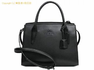 コーチ コーチ COACH レザー ラージ アンドレア キャリーオール 2WAYバッグ ショルダー/ハンドバッグ/トートバッグ CP086 ブラック 【 SA532853 】の基本紹介画像