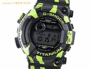 カシオ G-SHOCK カシオ CASIO メンズ腕時計 G-SHOCK ジーショック フロッグマン GW-8200TPF-1JR ミスジヤドクガエル タフソーラー グリーン ISO規格200m潜水用防水 【 SA66618 】の基本紹介画像