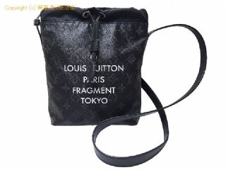 ルイ ヴィトン ルイ・ヴィトン LOUIS VUITTON フラグメントコラボ モノグラムエクリプス ショルダーバッグ ナノバッグ M43418 藤原ヒロシ 【 SA532874 】の基本紹介画像