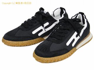 エルメス ジェット エルメス HERMES スニーカー ジェット 37 ブラック/ホワイト 【 SA532881 】の基本紹介画像