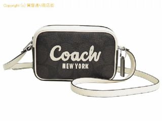 コーチ コーチ COACH ショルダーバッグ ミニ ジェイミー カメラ バッグ シグネチャー キャンバス CAB09 ウォルナット/チョーク 【 SA532858 】の基本紹介画像