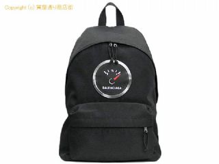 バレンシアガ バレンシアガ BALENCIAGA エクスプローラー ナイロンキャンバス バックパック/リュック 503221 ブラック ガソリンメーター 【 SA532880 】の基本紹介画像