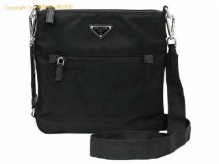 プラダ プラダ PRADA ナイロン ショルダーバッグ 1BH716 NERO/ブラック アウトレット 【 SA532876 】の基本紹介画像